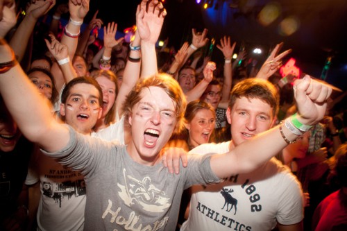 Freshers Weeks - Student Crowd Freshers Weeks - Student Crowd