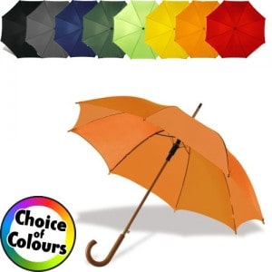 Advertising Potential of Promotional Umbrellas - Classic Walking Umbrella