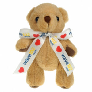 George The Teddy Bear - Bow