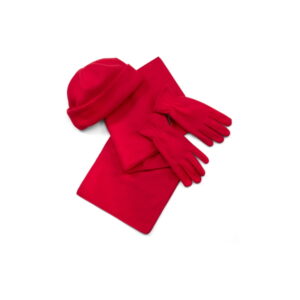 Polar Fleece Hat, Scarf & Gloves