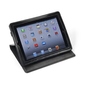 Ipad Holder In Bonded Leather