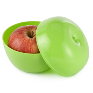 Plastic Box For An Apple