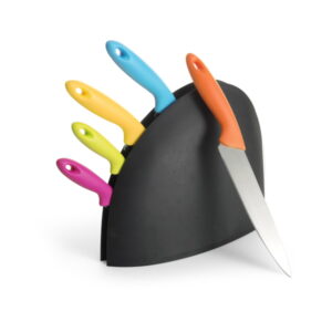 Five Steel Kitchen Knives