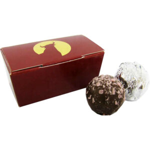 Chocolate Truffle Box with 2 Chocolates