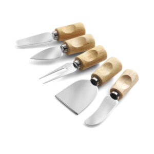 Set Of Five Cheese Knives