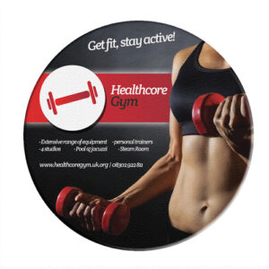 Round Brite-Mat Coaster