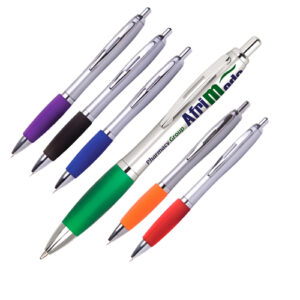 Silver Curvy Pen