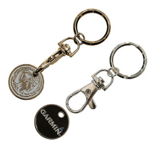 Classic Trolley Coin Keyring