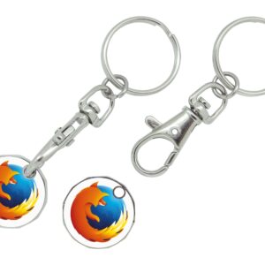 Express Trolley Coin Keyring