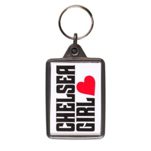 Recycled Rectangular Keyring - Graphite