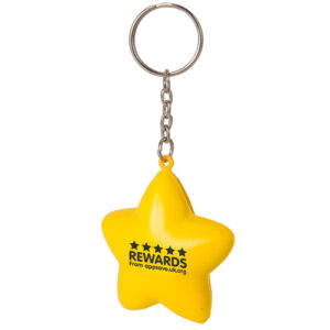 Star Stress Toy Keyring