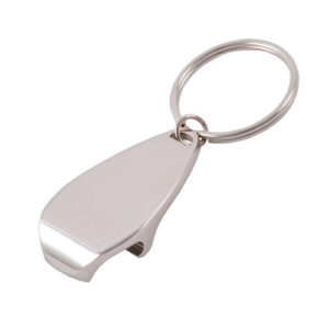 Metal Pear Keyring