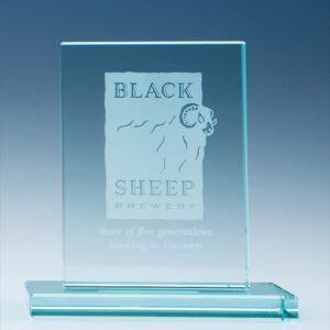 Jade Glass Rectangle Award