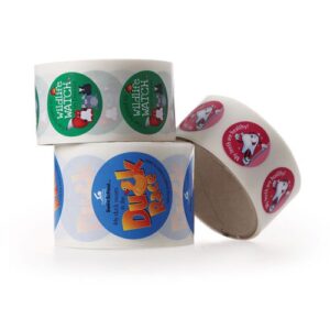 Stickers on a Roll