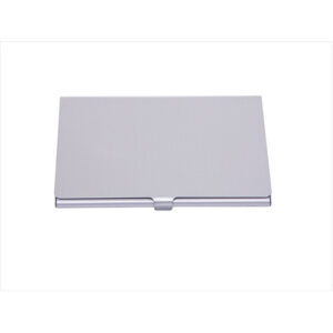 Aluminium Business Card Case - Silver