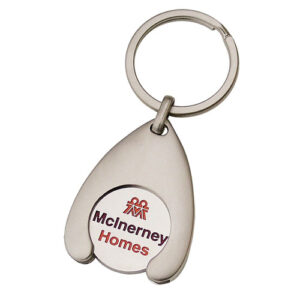 Wishbone Trolley Coin Keyring