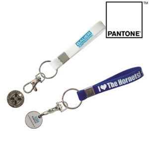 Silicon Band Trolley Coin Keyring