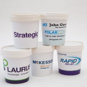 Promotional Ice Cream Tub