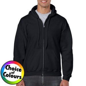 Gildan Heavy Blend Adult Zip Up Hoodie