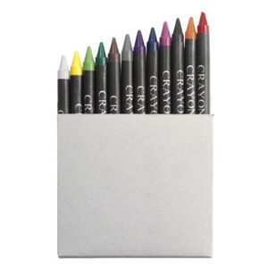 12 Crayons in a Carton