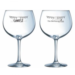 Branded Gin Glasses
