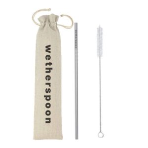 Metal Straw with Pouch