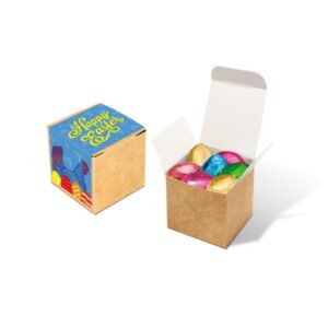 Eco Easter Eggs Kraft Cubes