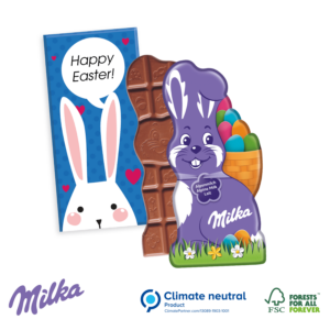 Milka Rabbit Shaped Chocolate Bar