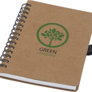 A6 Recycled Cardboard Notebook with Stone Paper